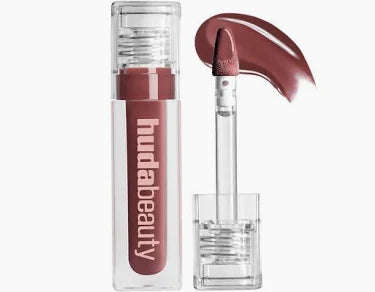 Huda Beauty Faux Filler Extra Shine Lip Gloss - Posh